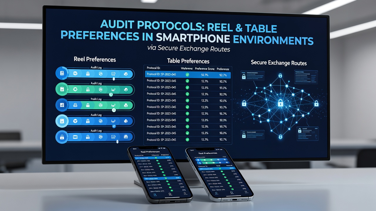 Smartphone screen displaying audit protocols for reel and table game preferences in secure mobile casino environments
