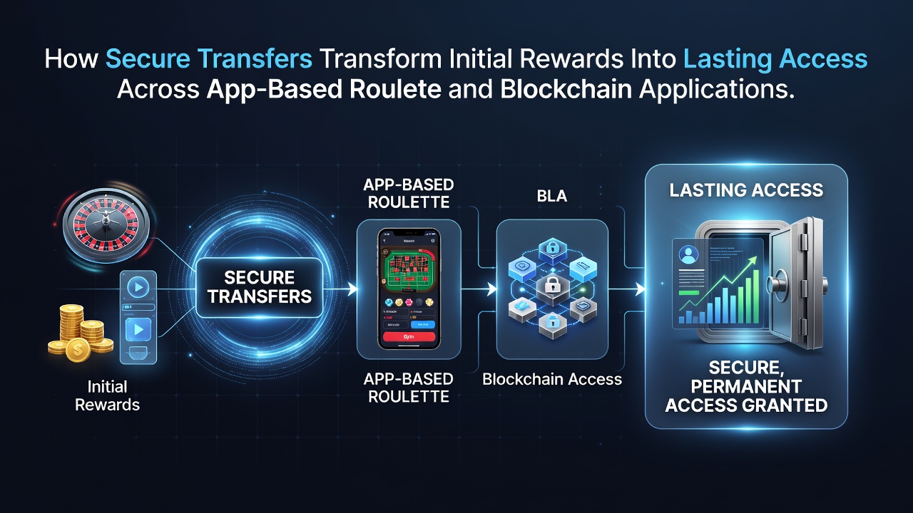 Mobile blackjack table interface showing secure transfer confirmation and loyalty tier progression