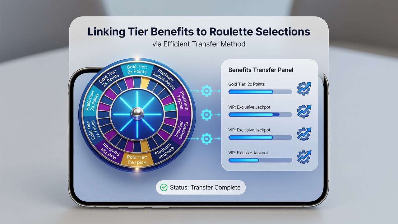 Dashboard view of casino app displaying loyalty tier progress alongside roulette game options and recent transfers